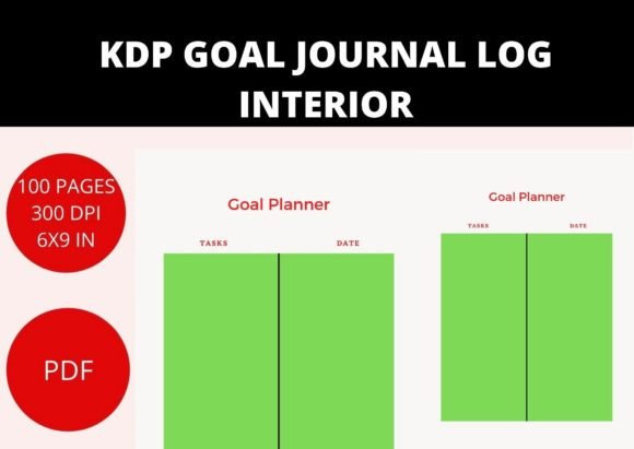 Download Kdp Goal Planner Interior Design - Kdp Collection