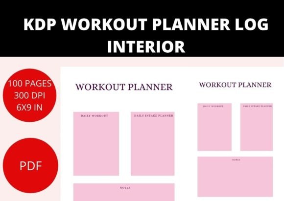 Download Kdp Workout Planner Interior Log - Kdp Collection