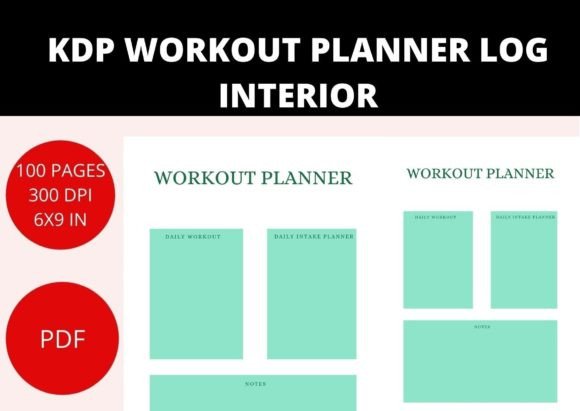 Download Kdp Workout Planner Interior Log - Kdp Collection