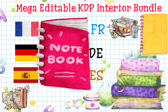 Download Mega Editable KDP Interior Bundle - Kdp Collection