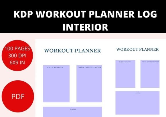 Download Kdp Workout Planner Interior Log - Kdp Collection