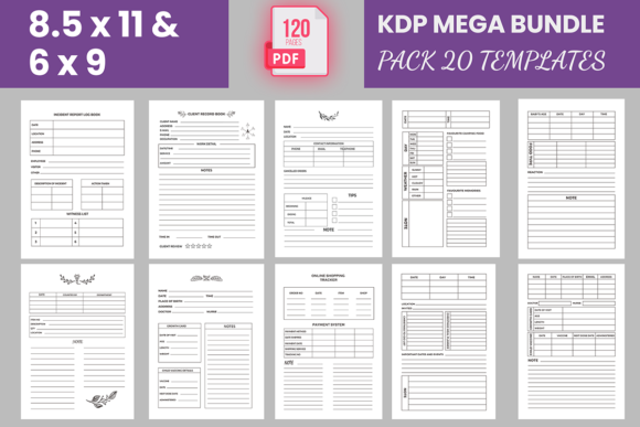 Download KDP Interior Template Bundle - Kdp Collection