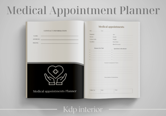 Download Medical Appointment Planner-KDP Interior - Kdp Collection