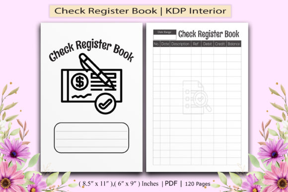 Download Check Register Book | KDP Interior - Kdp Collection