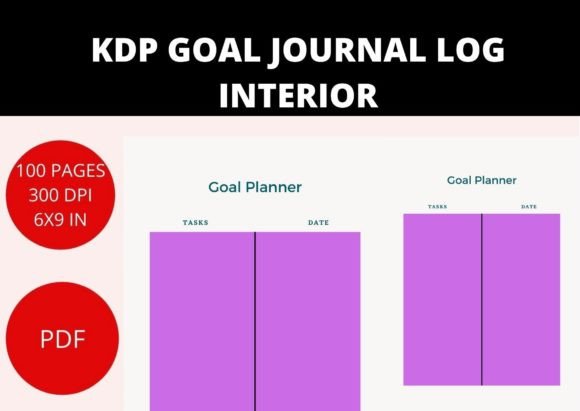 Download Kdp Goal Planner Interior Design - Kdp Collection