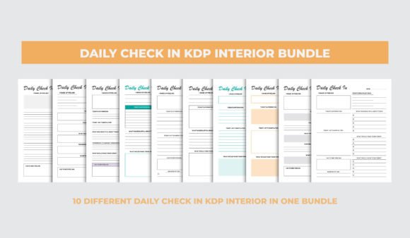 Download Daily Check in Kdp Interior Bundle - Kdp Collection