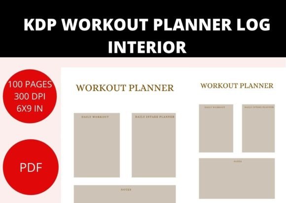 Download KDP WORKOUT PLANNER PDF INTERIOR - Kdp Collection