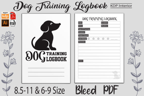 Download Dog Training Logbook | KDP Interior - Kdp Collection