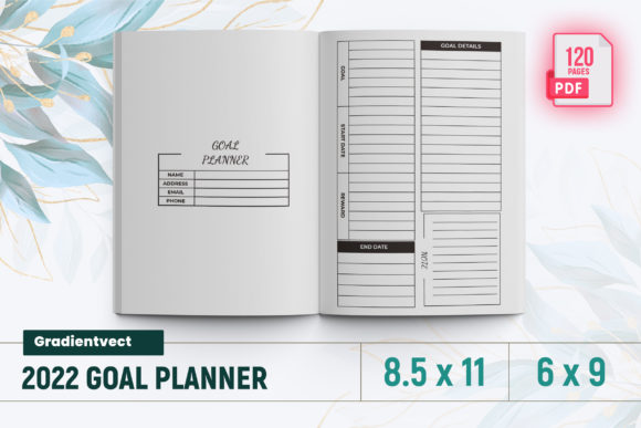 Download 2022 Goal Planner KDP Interior Design - Kdp Collection