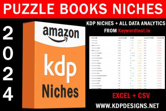 Download Amazon KDP Puzzle Book Niches 2024 - Kdp Collection
