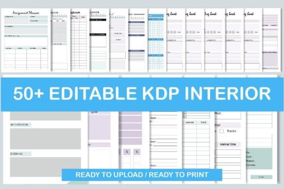 Download Mega Editable KDP Interior Bundle - Kdp Collection