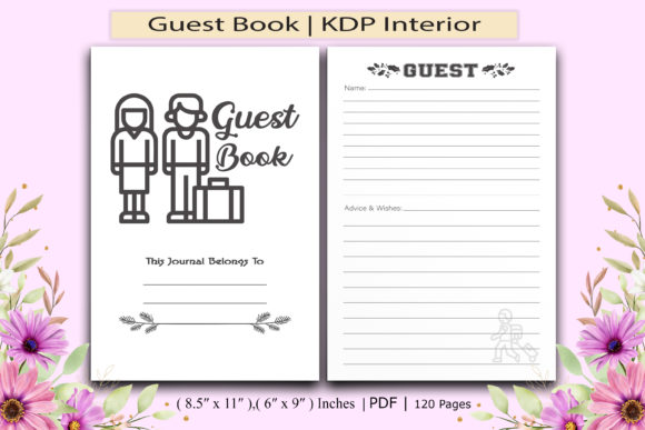 Download Guest Book | KDP Interior - Kdp Collection