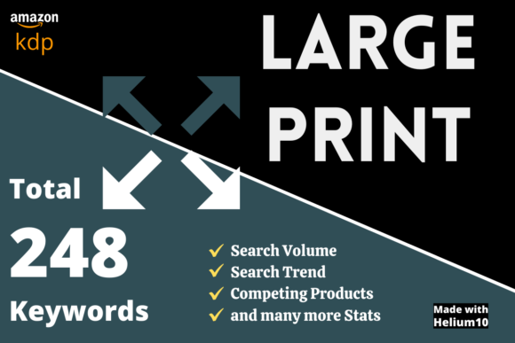 Download Large Print Keyword List for Amazon Kdp - Kdp Collection