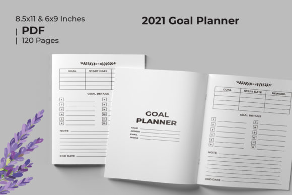Download 2021 Goal Planner (KDP Interior) Design - Kdp Collection