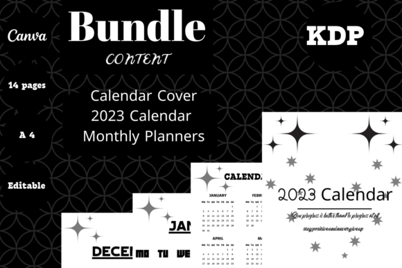 Download Best KDP Calendar 2023 Best Canvas - Kdp Collection