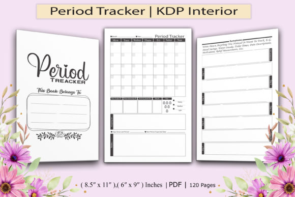 Download Period Tracker Logbook | KDP Interior - Kdp Collection