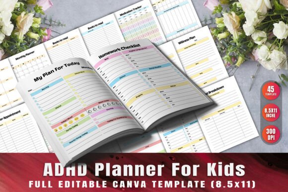 Download ADHD Planner for Kids - Premium Bundle
