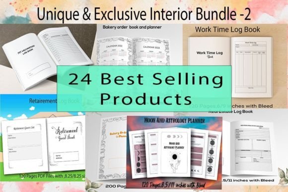 Download Unique &amp; Exclusive KDP Interior Bundle-2 - Kdp Collection