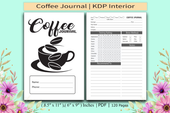 Download Coffee Journal | KDP Interior - Kdp Collection